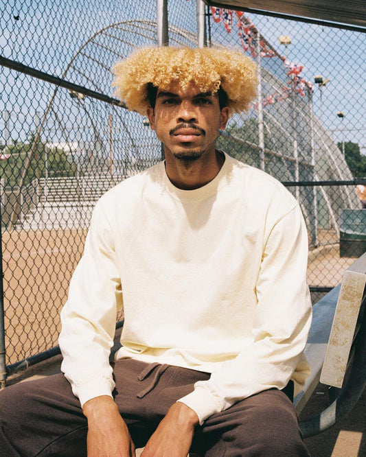 Garment Dye Manga Larga