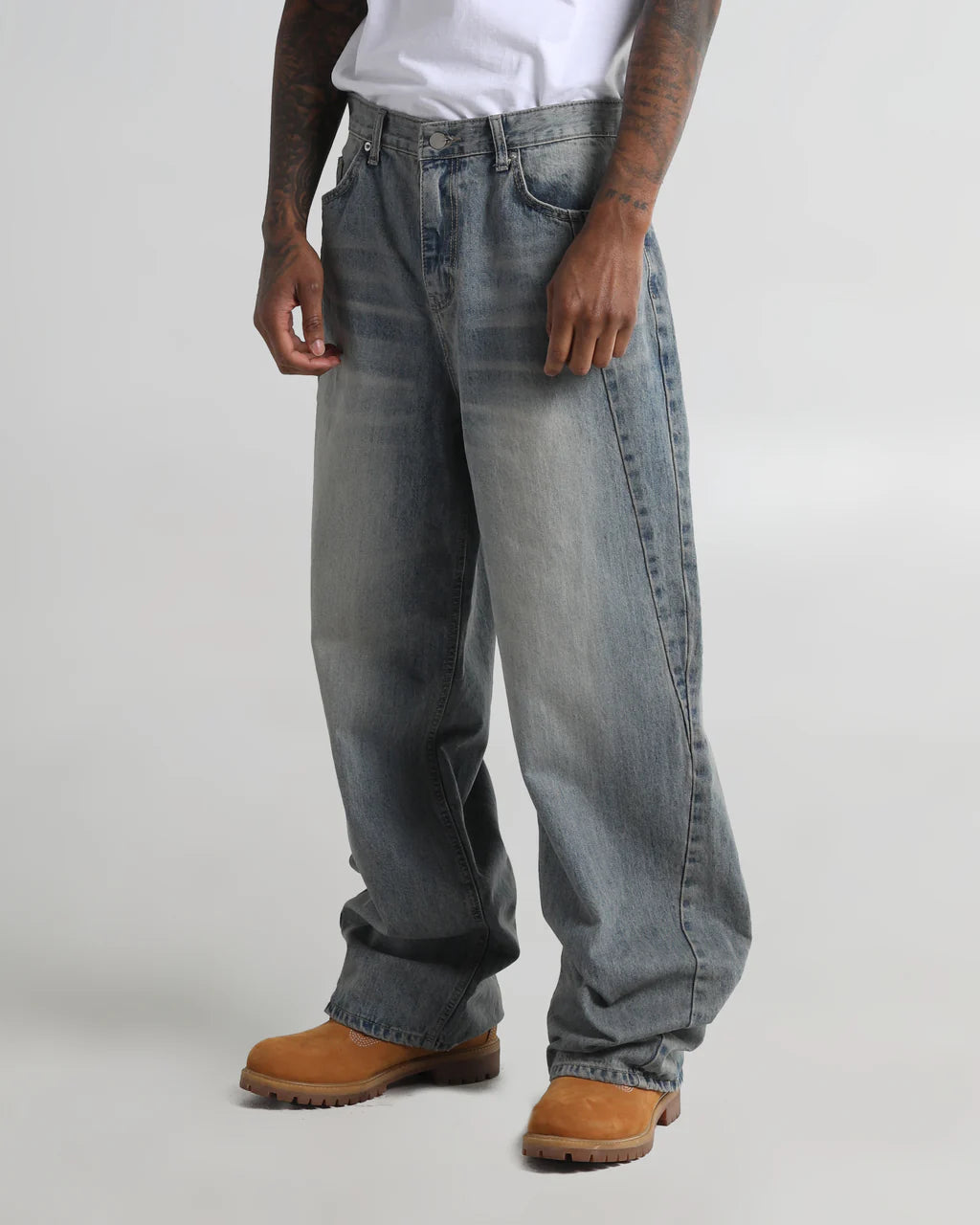 Twisted Baggy Denim
