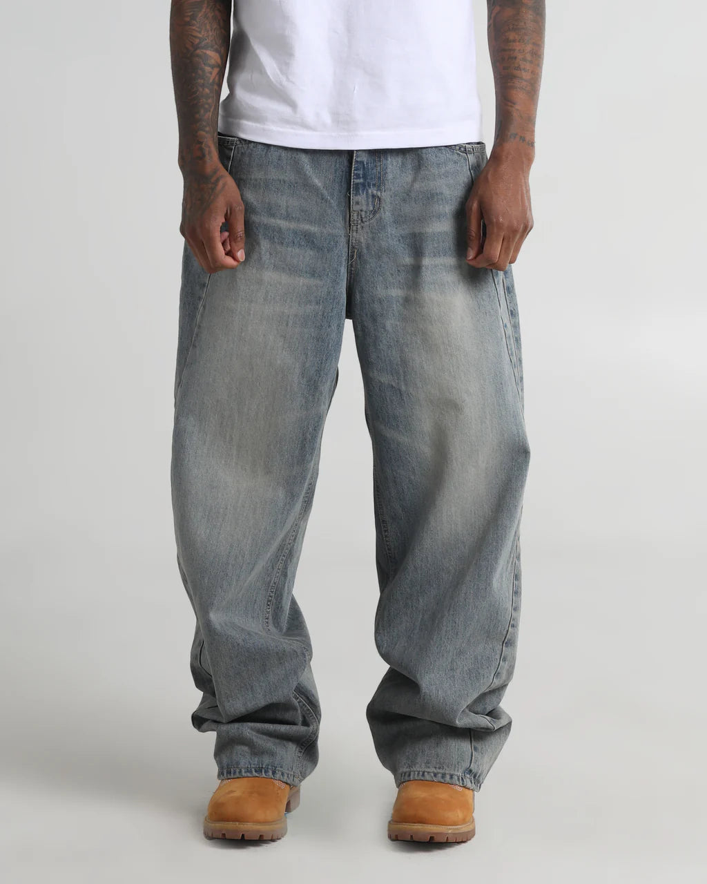 Twisted Baggy Denim