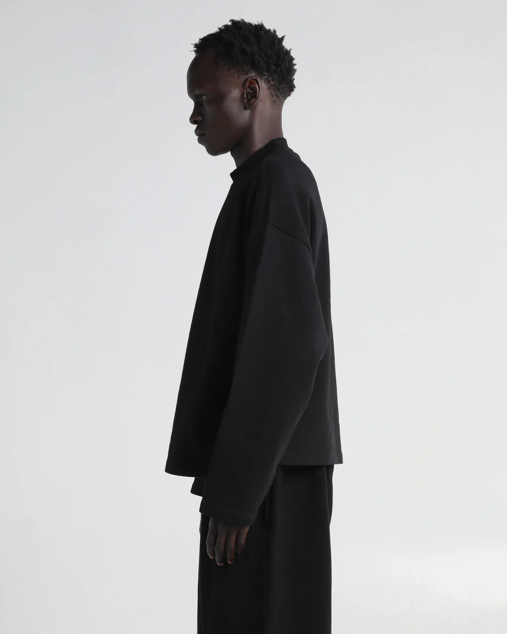 Terry  Garment Dye Long Sleeve