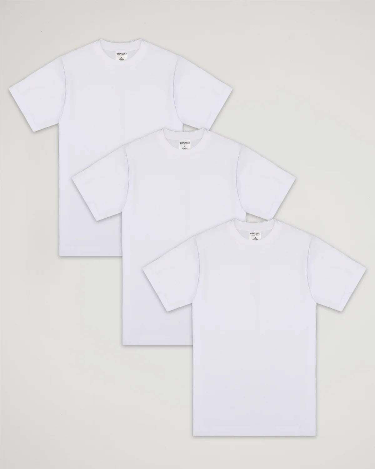 Paquete de 3 - 7.5oz Max Heavyweight Manga Corta