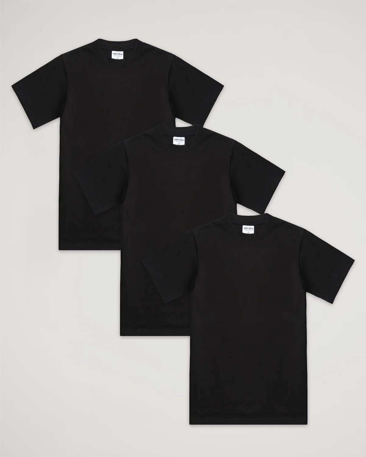 Paquete de 3 - 7.5oz Max Heavyweight Manga Corta