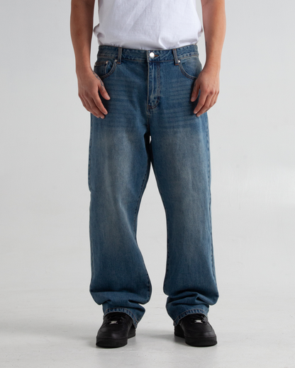 Sandwashed denim