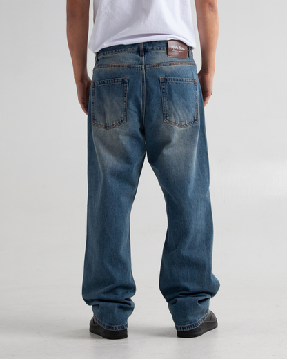 Sandwashed denim
