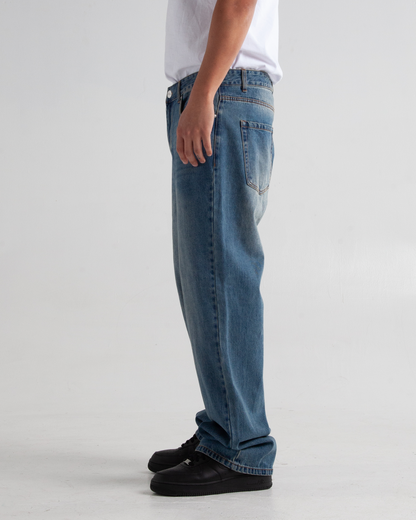 Sandwashed denim