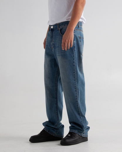 Sandwashed denim