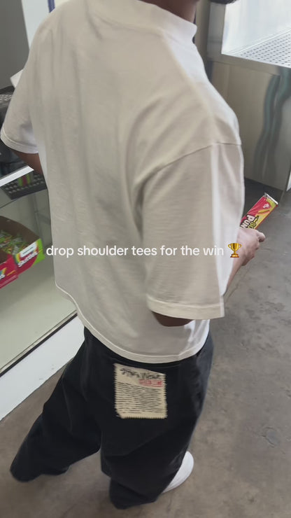 Garment Dye Drop Shoulder