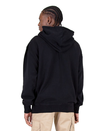 Hoodie de doble Zipper Garment Dye